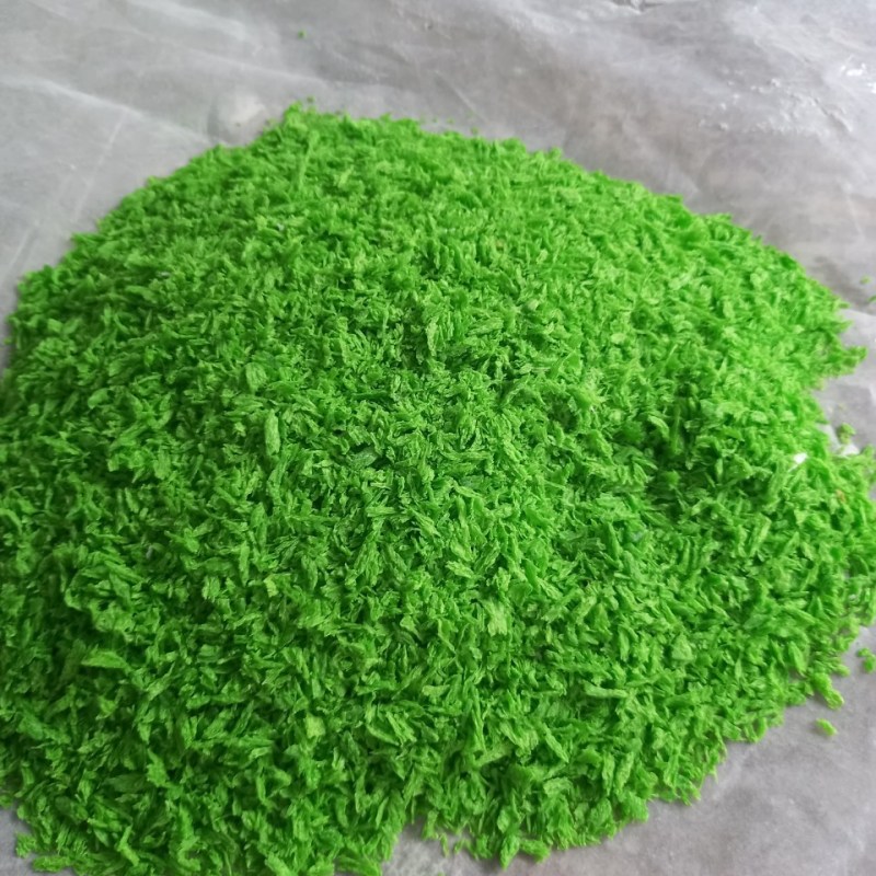 Bột Chiên Xù Màu Xanh